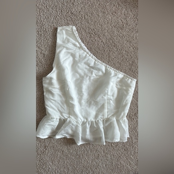 Petal and Pup One Shoulder Tank - Picture 1 of 2